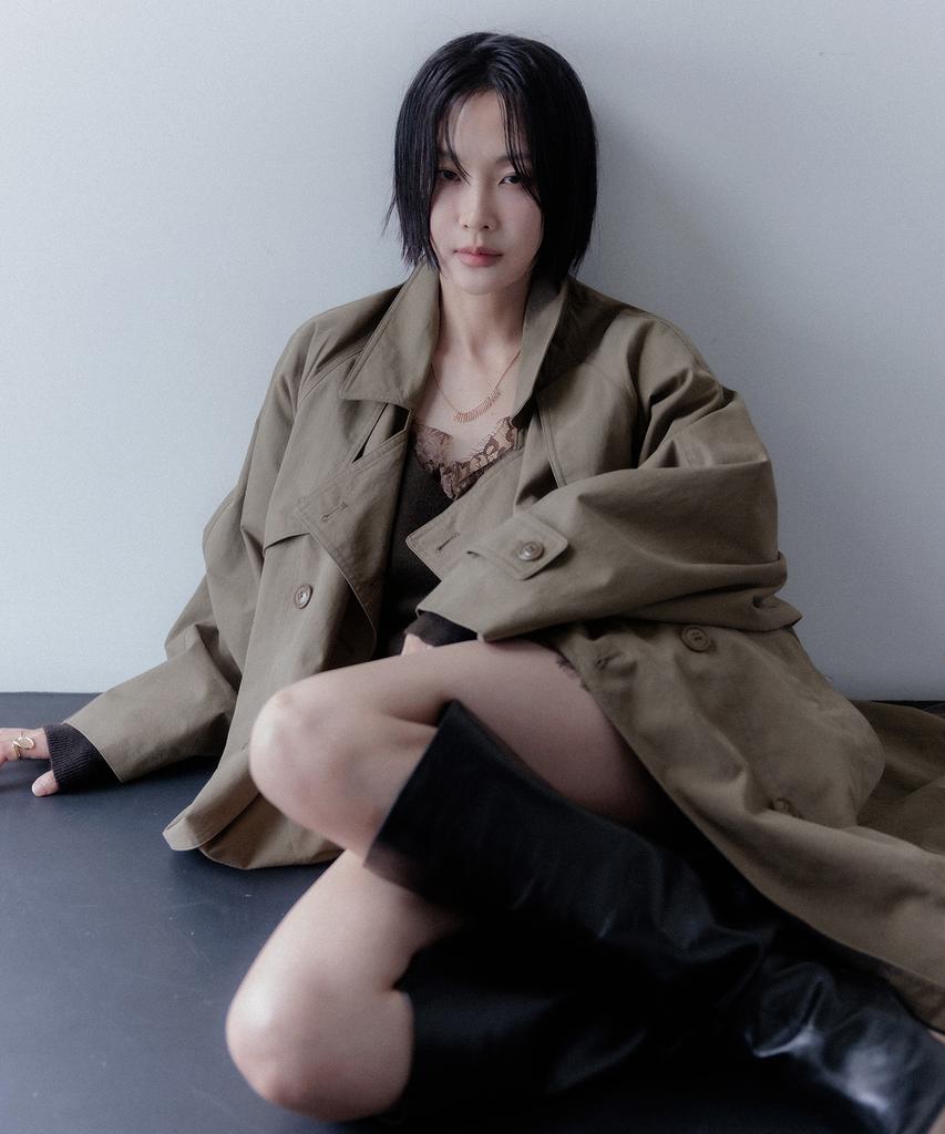 MEMUA Stance Oversized Trench Coat