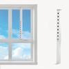 B67C 2X Регулируемая AC Блокиратор Окна, Маленькие Защитные Решетки Для Окна, Ограничители Окна Для Вертикального Скольжения A