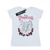 Womens/Ladies Flower Team Cotton T-Shirt