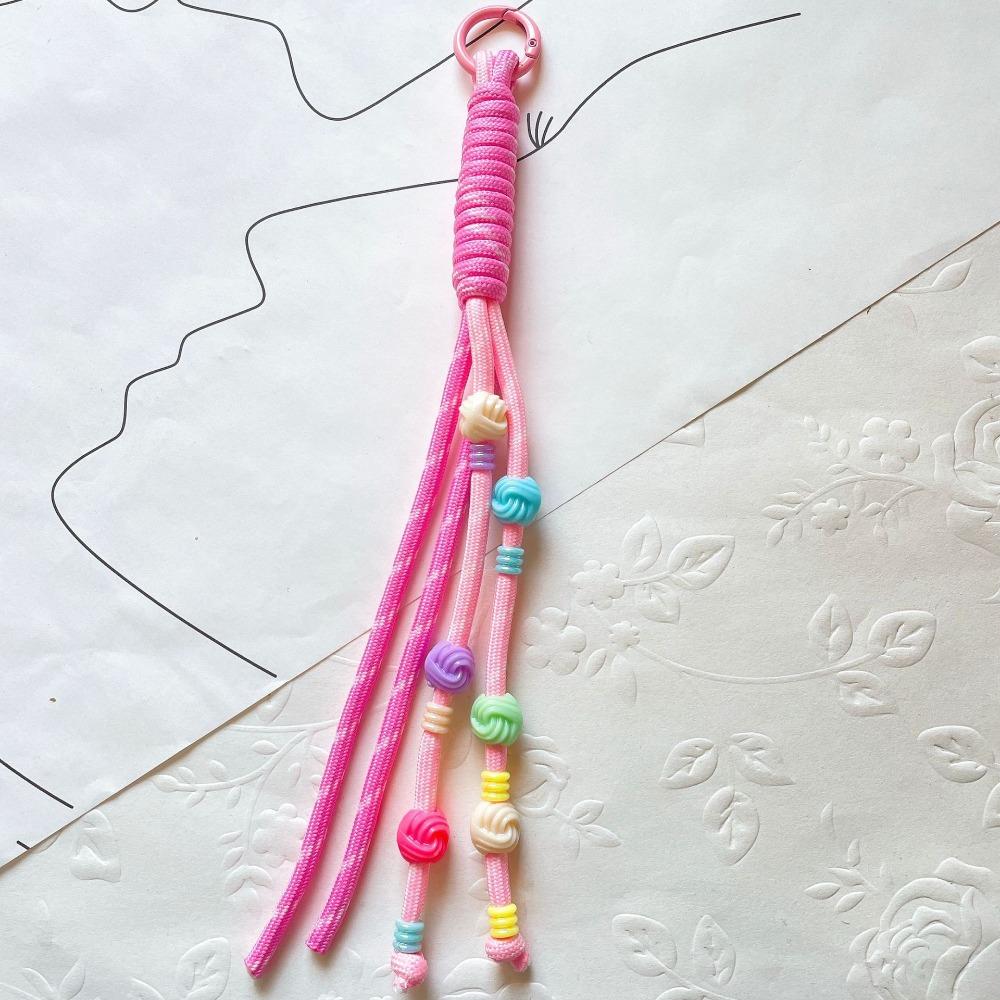 Ретро Нейлоновая веревка подвеска Нейлоновый автомобильный брелок INS Braid Rope брелок автомобильный ключ подвеска