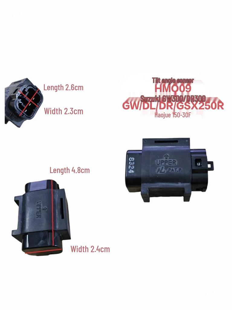 Motorcycle Tilt Angle Sensor for GW/300 DL/GSX250R Electronic Fuel Injection Systems.