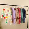 Children's Pure Cotton Pajama Set: Boys' and Girls' Autumn Homewear with Trousers
