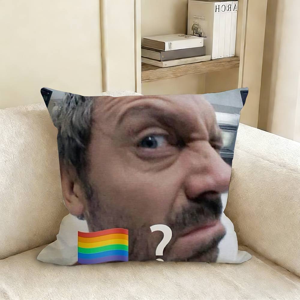 TV Show Hhouse Pillow Case Living Room Sofa Cushion Cover Suitable For Home Bedroom Room Decoration