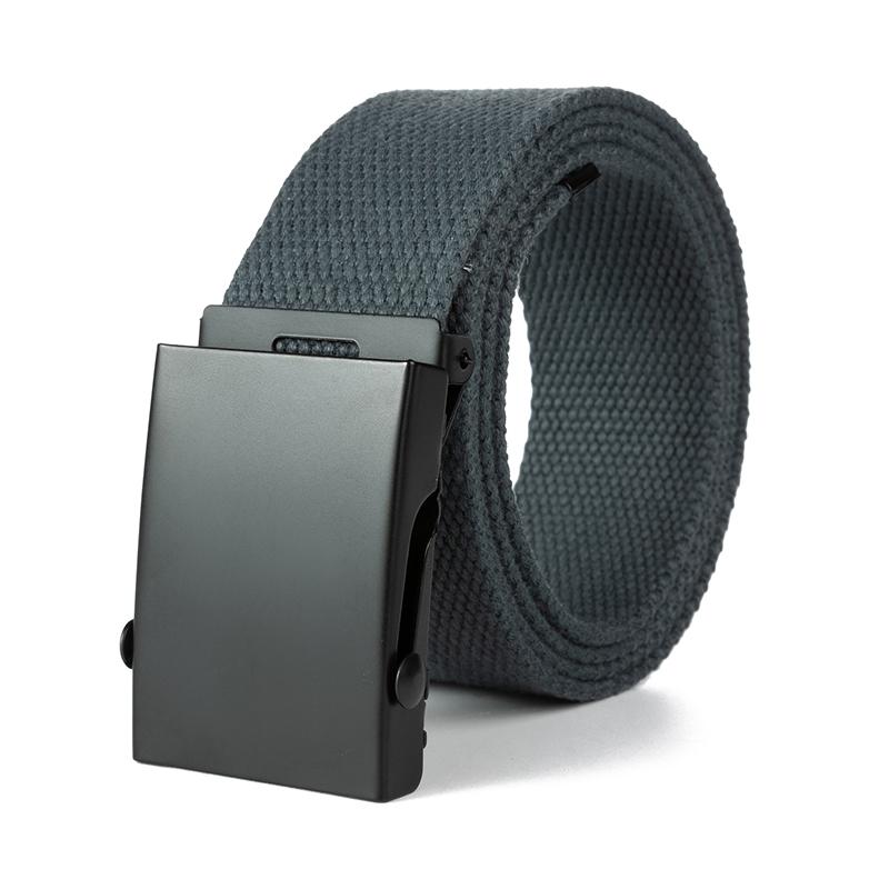 New Men Belt New Fashion Unisex Waist Belt Jeans Male Casual Luxury Canvas 3.8cm Webbing Waistband Ceinture Femme