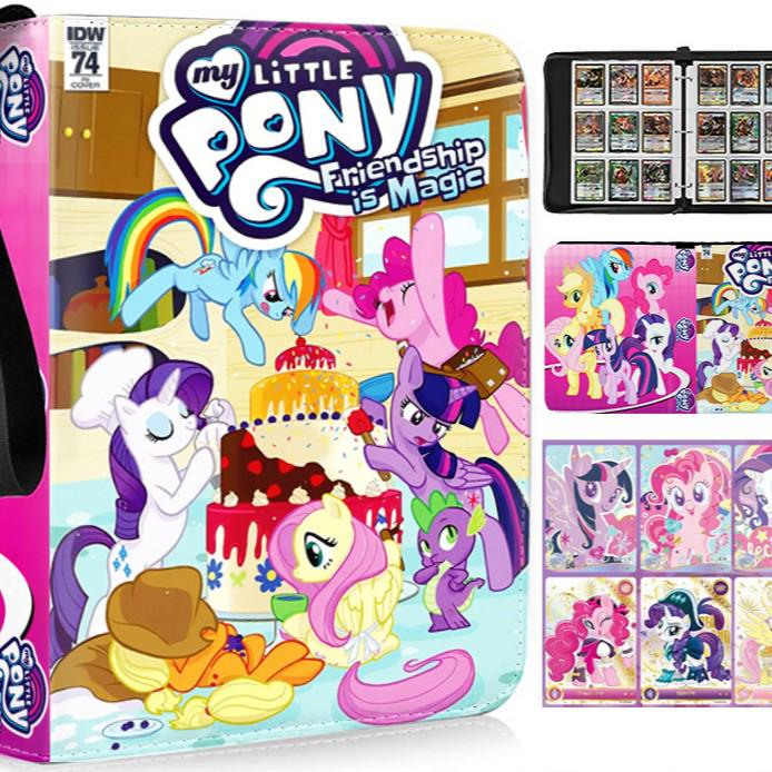 My Little Pony Zippered Trading Card Binder - Four and Nine-Pocket Album
