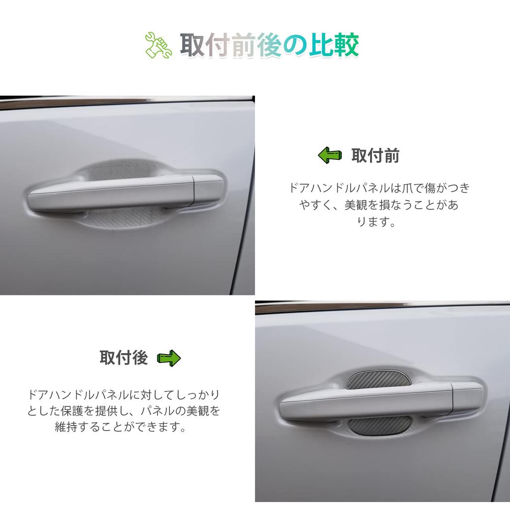 [GAFAT] SUBARU XV 3-е поколение серия GT 2017+ Защитная накладка на дверную ручку автомобиля Защита от царапин Накладка на дверную ручку Защита от грязи Легкая установка