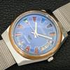 ВИНТАЖНЫЕ АВТОМАТИЧЕСКИЕ ЧАСЫ CITIZEN 8200 ЯПОНИЯ МУЖСКИЕ СИНЕГО ЦВЕТА циферблата a709310-1