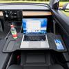 Foldable Car Tray Table For Laptop Anti-slip Eating Table Travel Tray Compatible For Model Y / Model 3 Accessories