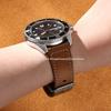 Кожаный ремешок 22мм 20мм для HUAWEI Watch GT 5/4 46мм Watch 4 Pro GT3 GT2 Pro 42мм Bud Band Ремешки Мягкий Сменный Браслет