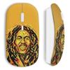 Wireless Mouse - Bob Marley - Multicolor - WiFi USB Key Included - Compatible Mac and PC