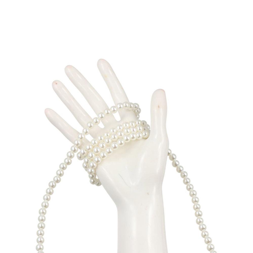 Запасные части для сумок Женская ручка для кошелька Жемчужная цепочка для сумки Цепочка с бусинами Цепочка для сумки-тоут Жемчужный ремешок для сумки