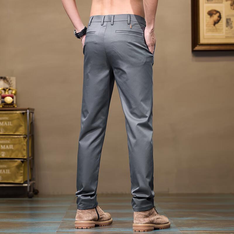 Jeep Men's Straight-Leg Casual Trousers