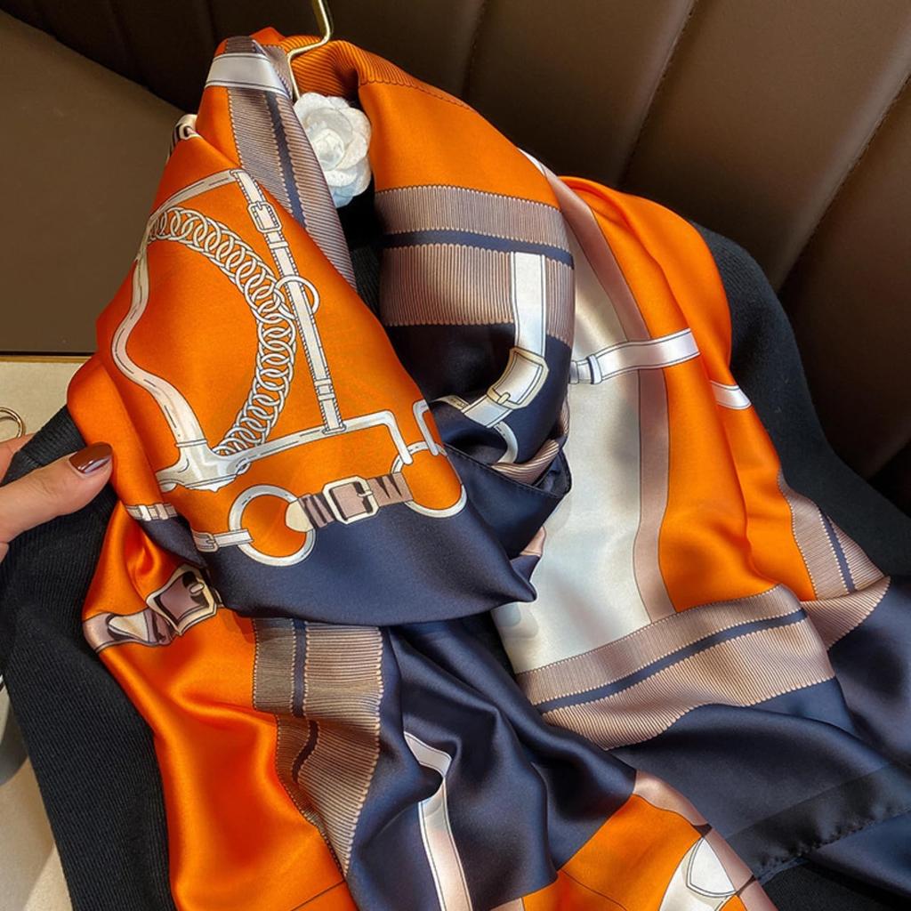 Warm and Silky Plaid for Students and Soft Light and Perfect Gift [Anuoktrolt] Scarf, Adults, Shawl, Comfortable,