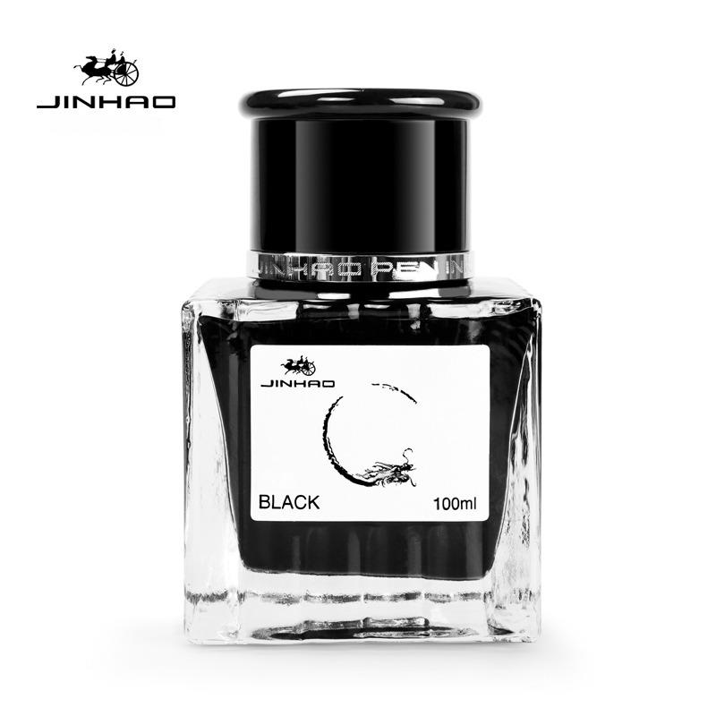 JINHAO 30/50/100мл Неуглеродимые Чернила для Перьевых Ручек Картриджи Заправка Чернила в Стеклянных Флаконах Перьевая Ручка Офисные Школьные Принадлежности Канцелярские Товары