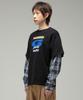 GLACK Gt136 Shirt Layering T-Shirt (Black)