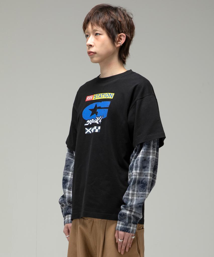 GLACK Gt136 Shirt Layering T-Shirt (Black)