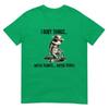 Unisexs I Bury Things Maybe Plants Maybe People Funny Frog TShirt
