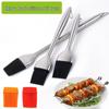 Силиконовая кисть из нержавеющей стали для барбекю и выпечки с полой ручкой