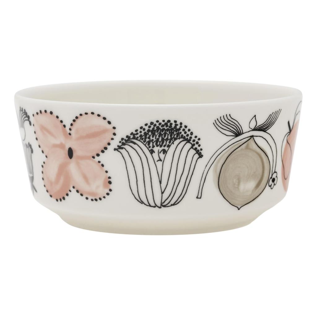 Arabia Kukkama 1075672 [Officially Imported] Bowl, Green, 13cm,