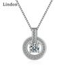Женское ожерелье Lindon, кулон из медного сплава, циркон, модный подарок