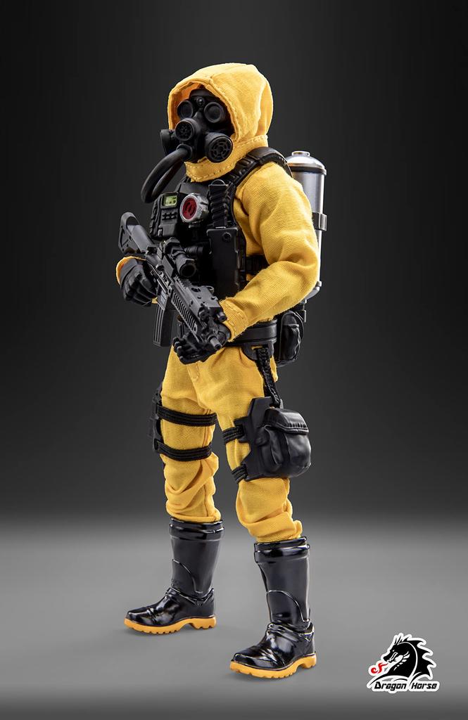 DRAGON HORSE SCP Foundation Series Task Force Zeta Mole Rat Scale and PVC Painted Movable Figure [DH S002] [Mobile 9] 1/12 Cloth, ABS,