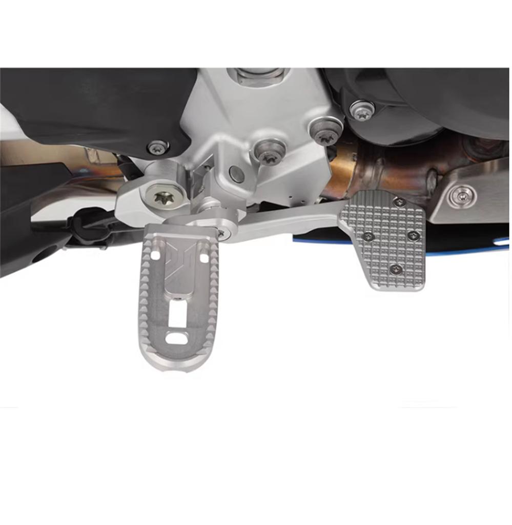Для мотоцикла BMW R1300GS R1200GS R1250GS Алюминиевая подножка Накладка на подножку Серебристая