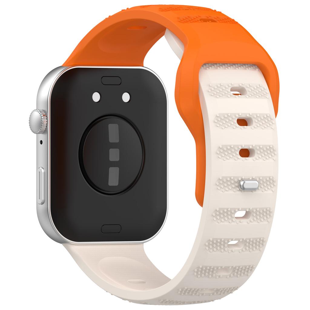 Для Huawei Watch Fit 3 силиконовый ремешок для часов с рисунком в виде точек, регулируемый ремешок на запястье