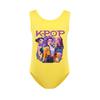 Kids Girls Rumi Mira Zoey Print Swimsuit Swimming One-piece Bodysuit Swimwear