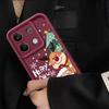 Для Xiaomi 13t Poco F6 X5 X6 Pro Redmi Note 13 12 11 10 Pro Рождественский узор лося конфетного цвета Защитный мягкий силиконовый чехол для объектива