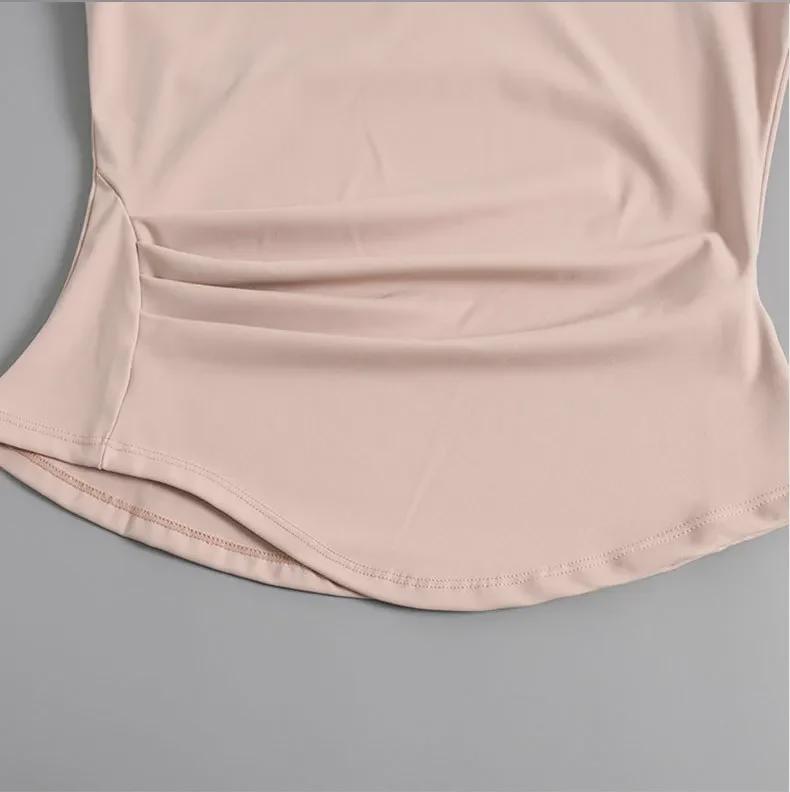 Футболка облегающего кроя с длинным рукавом, быстросохнущая, дышащая, для бега и йоги