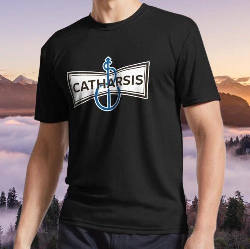 Catharsis Активная футболка Логотип ТИШКА Футболка Смешная Американский размер S - 5XL