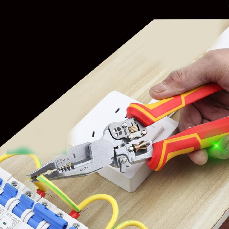 Инструмент для снятия изоляции Инструмент для снятия изоляции Инструмент для обжима проводов Инструмент для обжима проводов Многофункциональные плоскогубцы электрика для зажима