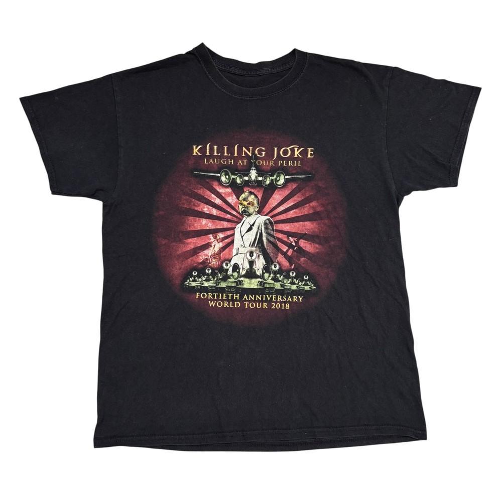 Killing Joke Shirt Large Black Tour Concert Post Punk Rock Band Tee Ministry Unisex T-Shirt