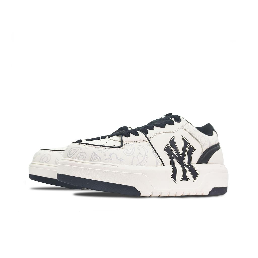 MLB Массивные кеды на шнуровке Низкие Скейтбордические Обувь Унисекс Белый 3ASXCA12N-50WHS(Команда188-)