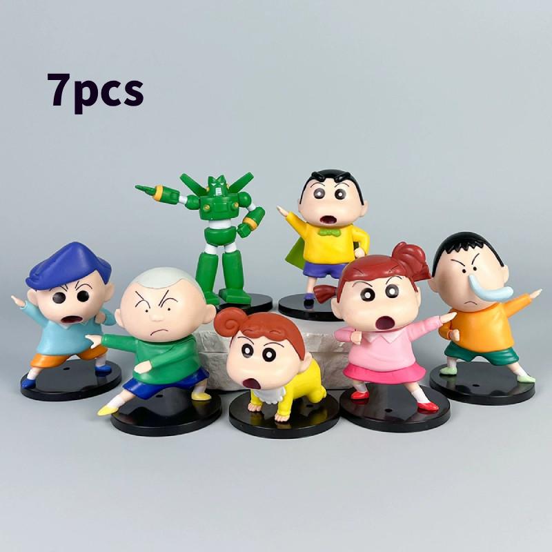 Shin Chan Crayon Pvc Action Figures Model Toys Desktop Decoration Gifts Kids