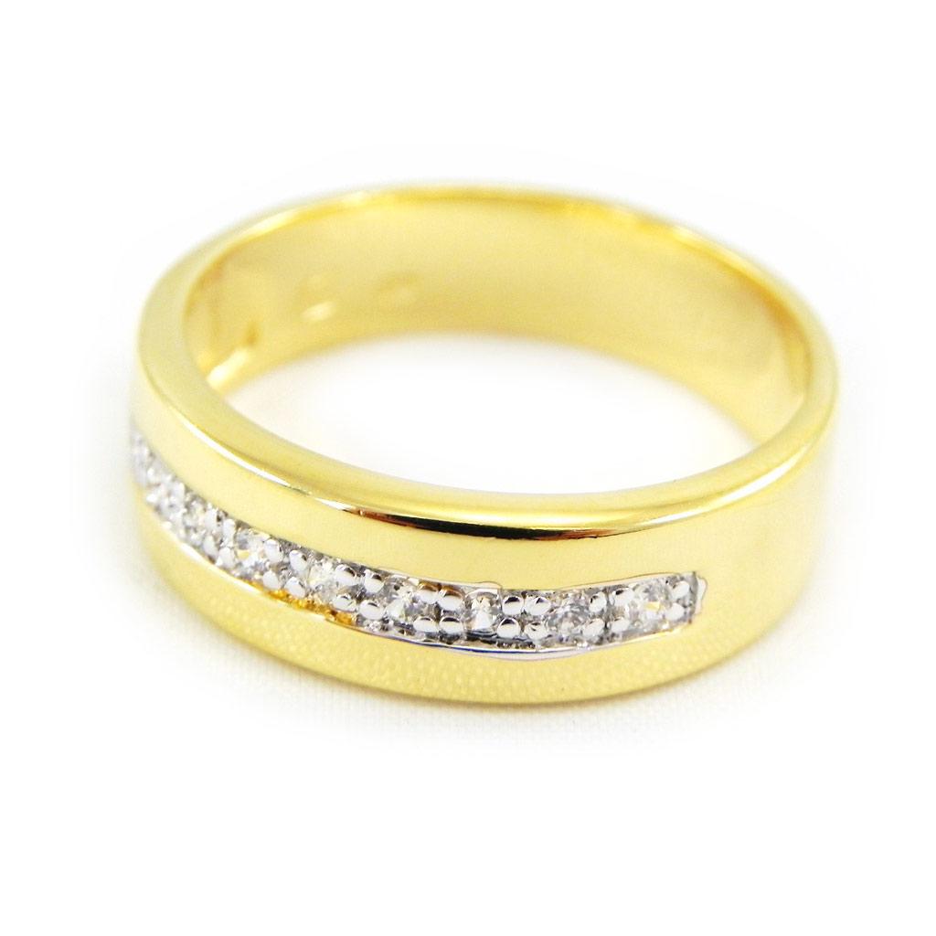 Gold Plated Ring 'Diane'