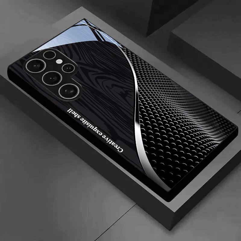 Новый креативный модный трендчехол для телефона стекло s25 ultra чехол s26 ultra для Samsung Galaxy S26 S25 S24 S23 S22 FE Ultra Plus