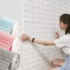 1/5/10m 3D Self-Adhesive Wallpaper Continuous Waterproof Brick Wall Stickers Living Room Bedroom Children's Room Home Decoration