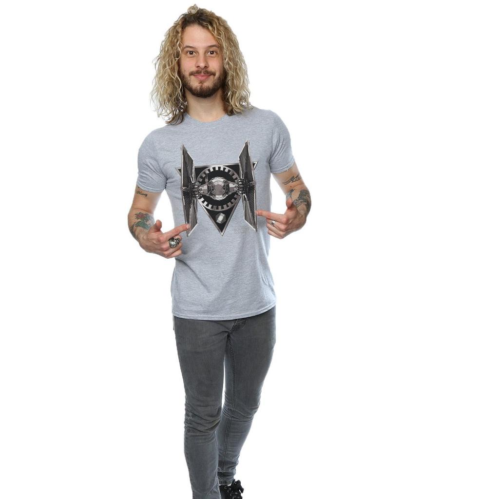 Star Wars Mens The Last Jedi TIE Fighter T-Shirt