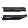 2Pcs Front Fork Tube Cover Glossy Black for CRF250R CRF250X CRF450R CR125 CR250 CRF 450 RX