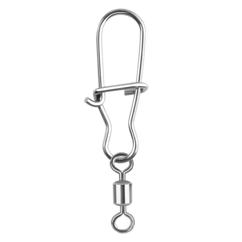 Прочный карабин с защелкой, вертлюг, быстросъемное кольцо-восьмерка, коннектор для рыбалки