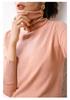 Wool Blend Women's High Neck Turtleneck Knit - 2025 Autumn/Winter Korean Style Slim Fit