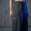 Three Layers Star Pendant Pants Chain Tassel Punk Waist Chain Fashion Hip Hop Chain  Rock