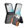 Flip Leather Phone Case For Samsung Galaxy Z Flip 7 FE 6 5 4 3 5G Flip7 Flip6 Wallet Card Holder Phone Bag Book Cover Etui