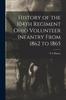 The History of the 104th Regiment Ohio Volunteer Infantry From 1862 To 1865 Book