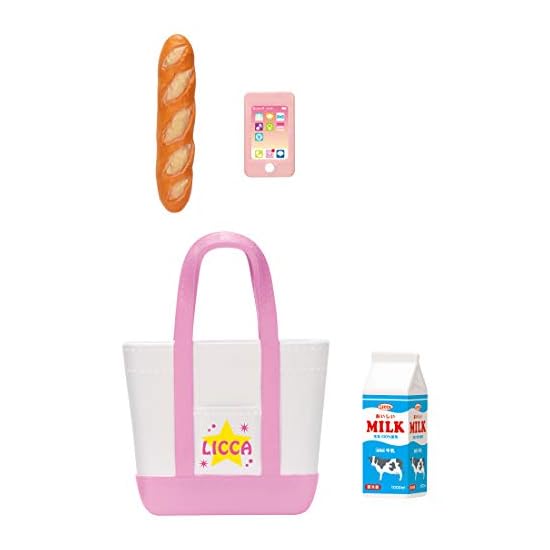 TAKARA TOMY "Licca-chan Doll LD-14 Happy Shopping" Dress-up Doll Pretend Play Toy Ages 3 and up, Toy