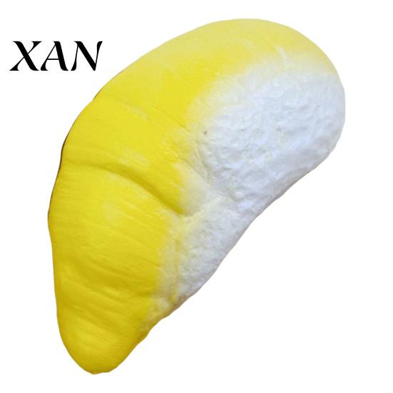Compression Relief Toy Soft Realistic Durian Squeeze Slow-Rising PU Fidget for Waxy Texture Stress Cute Fruit-Shaped Decompression Gadget Kids Adults