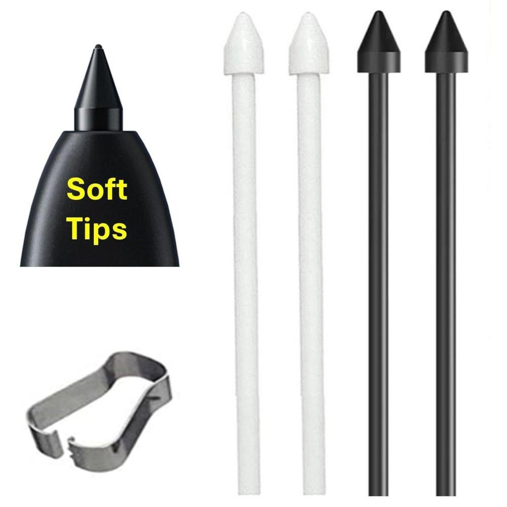 Silent Pen Tips Replacement for Samsung Galaxy Tab S22 S23 S9 S8 S7 S6 Note10/20 Ultra Tablet
