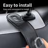 Leather Car Seat Hook Strong Load-Bearing Seat Back Hook New Headrest Hanger  Vehicles
