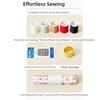 Space Saving Sewing Set Easy Sewing Manual Sewing Tool Kit Needle and Thread Box  Craft Tool
